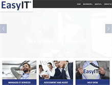 Tablet Screenshot of easyit.com